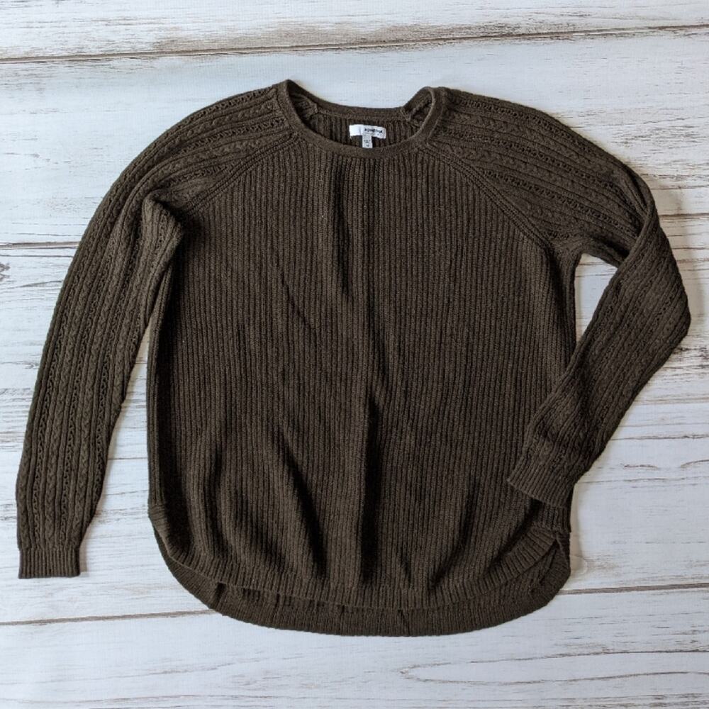 Sonoma Brown Crew Neck Sweater size Medium